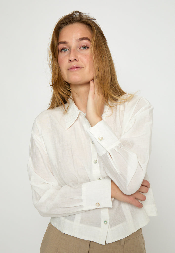 Minus MSOriana Shirt Shirt 235 Cloud Dancer