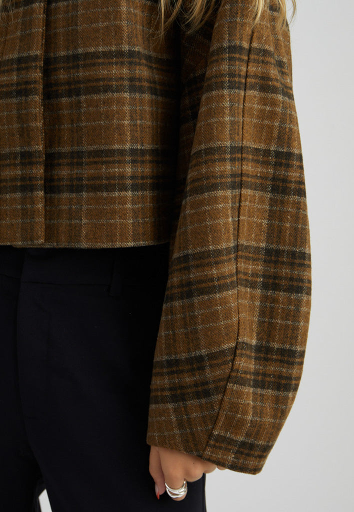 Minus MSParilla Jacket Jacket 5065C Chestnut Brown