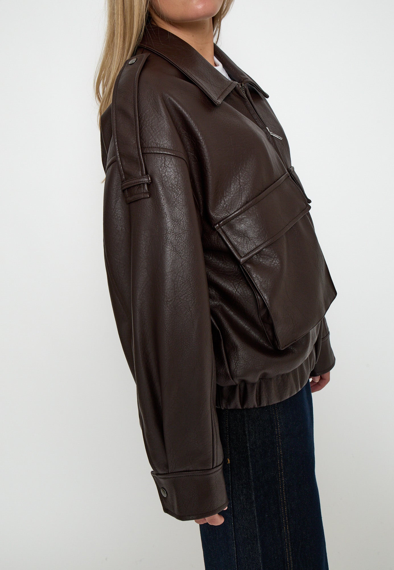 Minus MSPenny Jacket Jacket 3960P Java Brown Print
