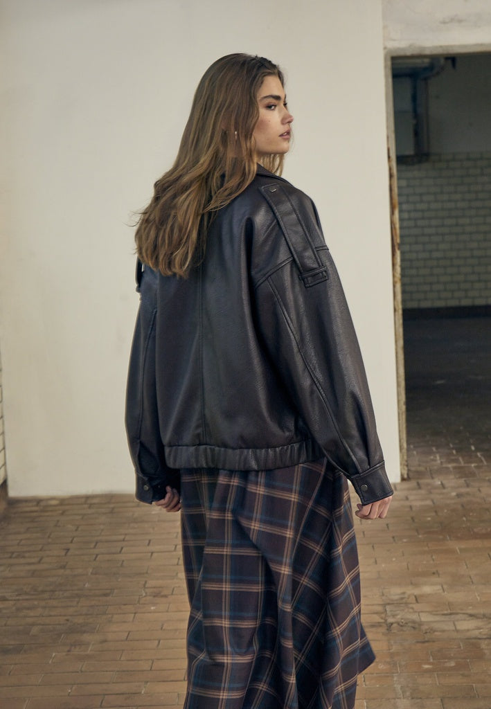 Minus MSPenny Jacket Jacket 3960P Java Brown Print