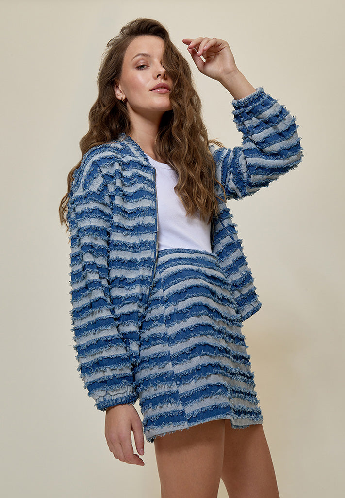 Minus MSPetrine Bomber Jacket Jacket 006 Dark Denim