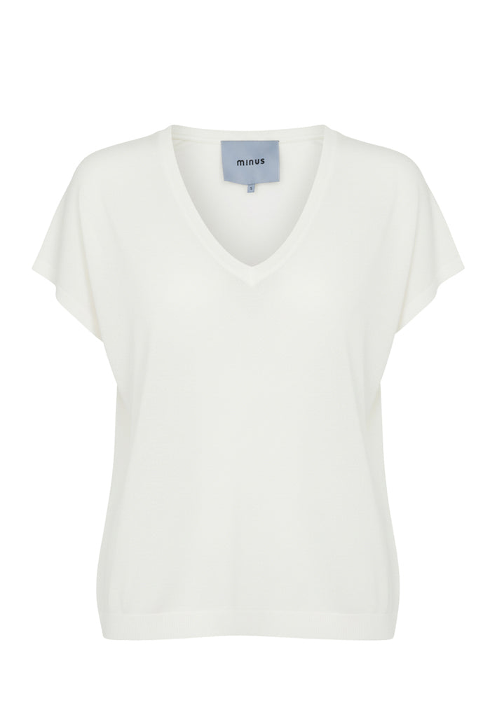 Minus MSPeyton Batsleeve Knit T-Shirt Pullover 220 Broken White