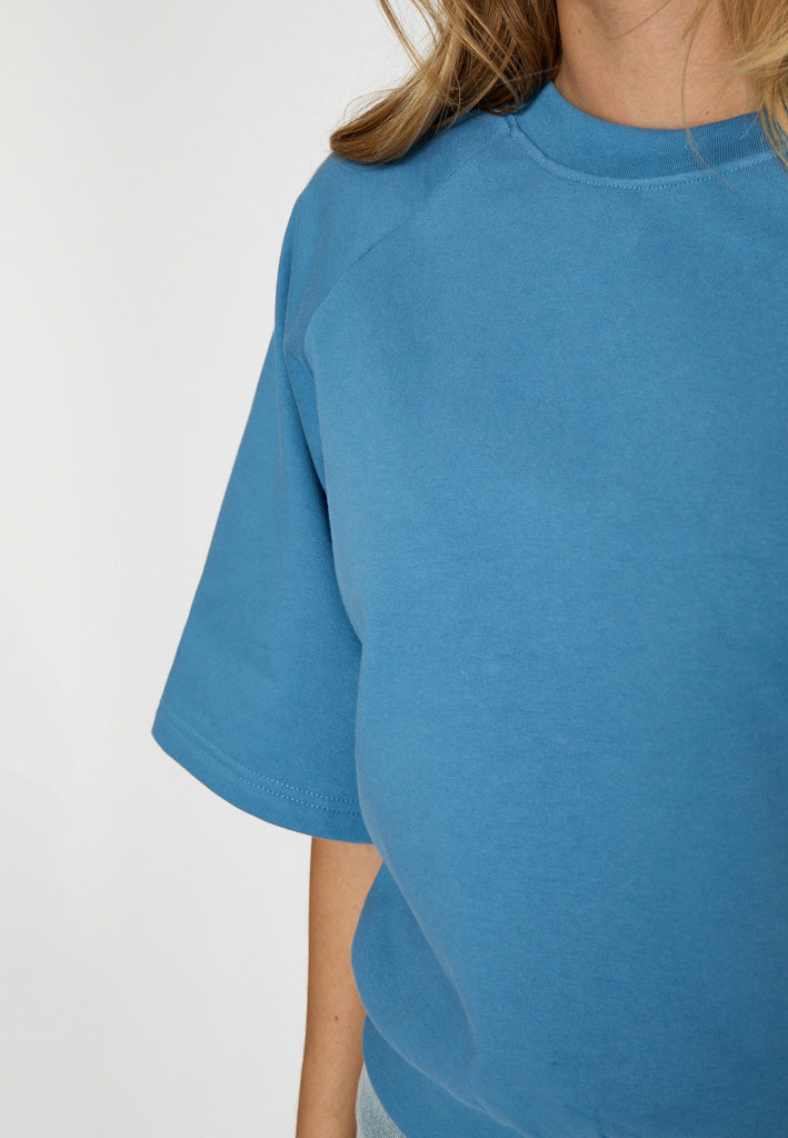 Minus MSPilara GOTS Sweat Sweatshirt 1988 Parisian Blue