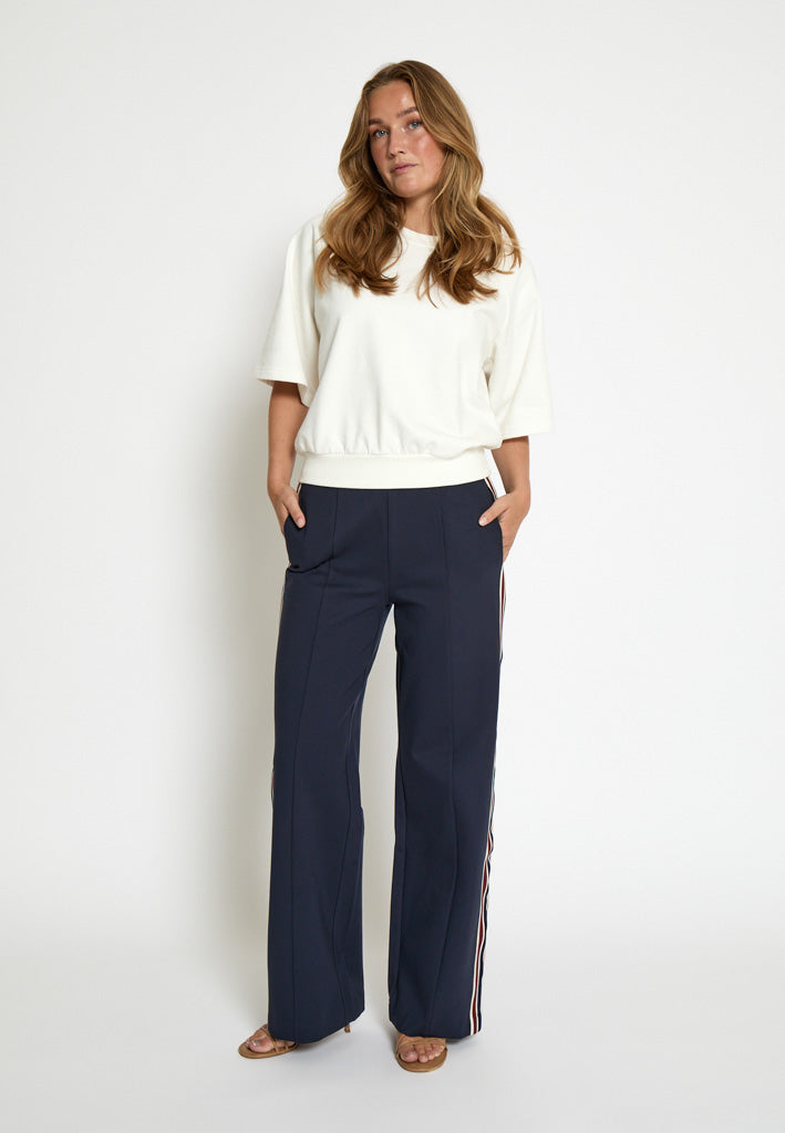 Minus MSPilara GOTS Sweat Sweatshirt 235 Cloud Dancer