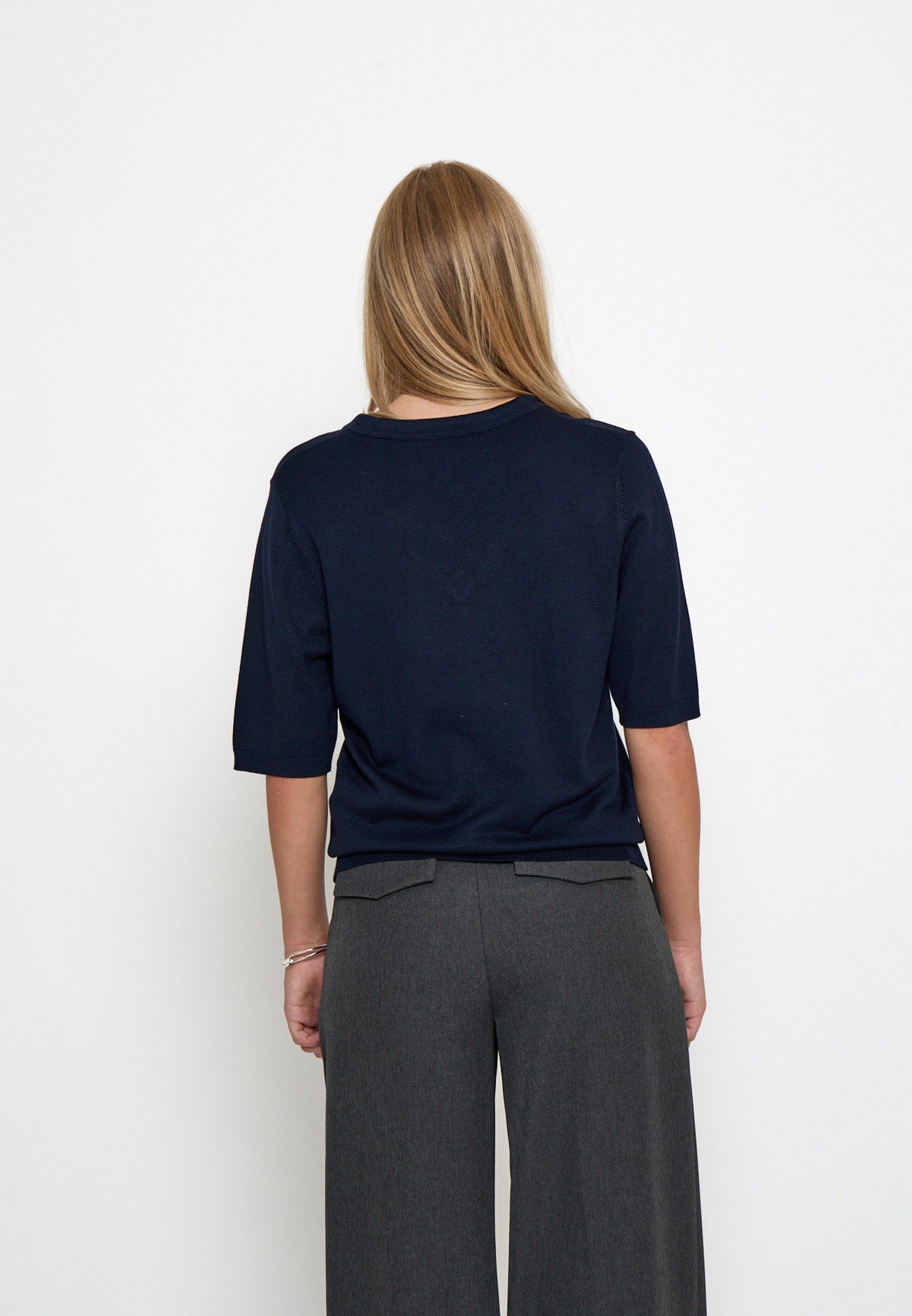 Minus MSRefaela Knit T-Shirt T-Shirt 5270 Black Iris