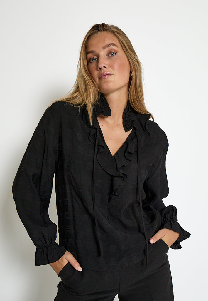 Minus MSRemilla Blouse Blouse 100 Black