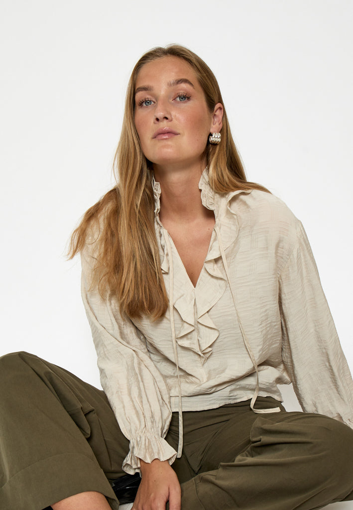 Minus MSRemilla Blouse Blouse 235 Cloud Dancer