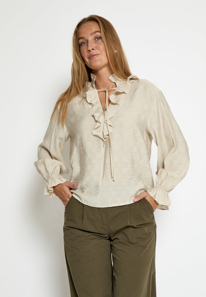 Minus MSRemilla Blouse Blouse 235 Cloud Dancer