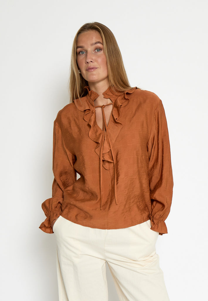 Minus MSRemilla Blouse Blouse 5351 Glazed Ginger