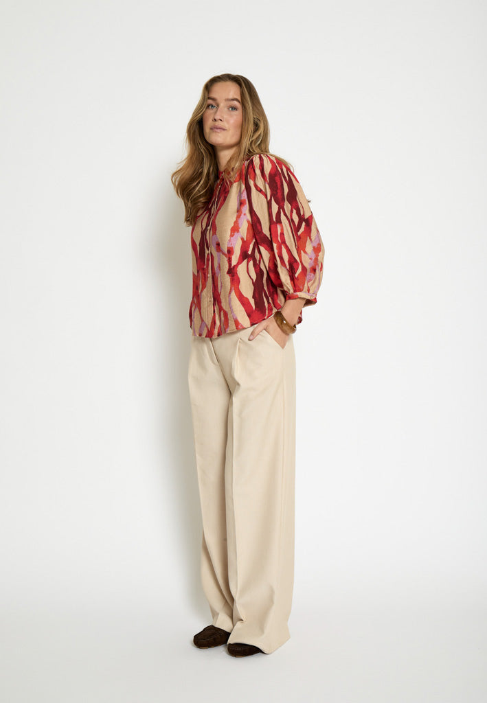 Minus MSRikki Shirt Shirt 4071P GRENADINE PRINT