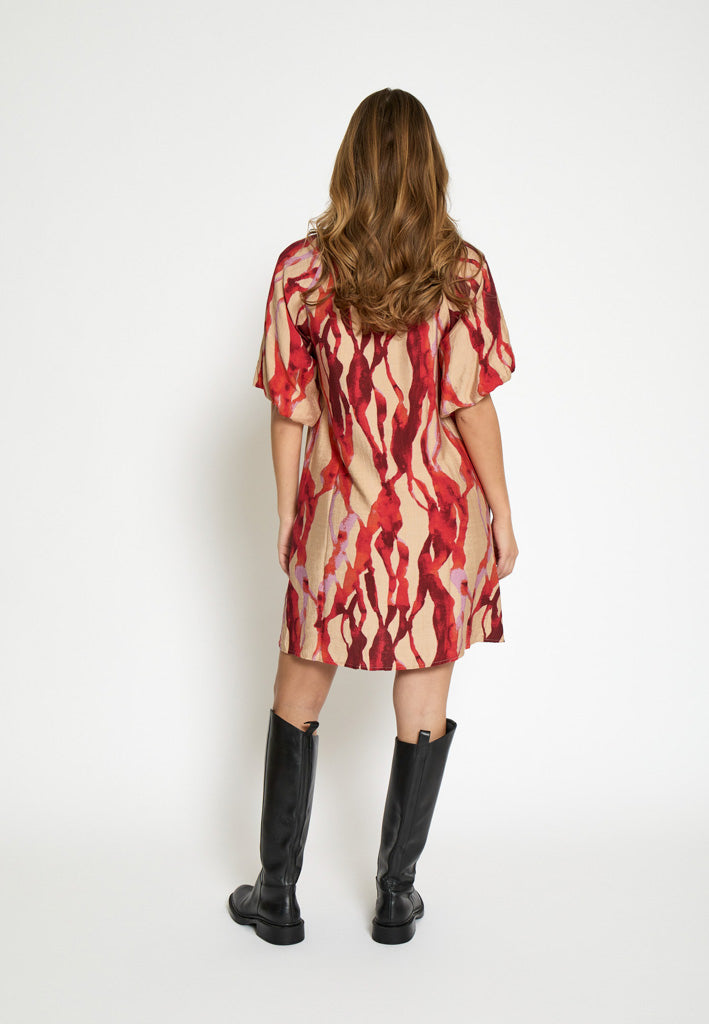 Minus MSRikki Short Dress Dress 4071P GRENADINE PRINT