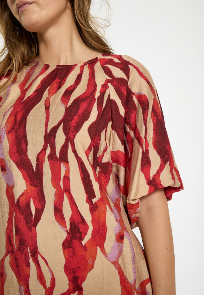 Minus MSRikki Short Dress Dress 4071P GRENADINE PRINT