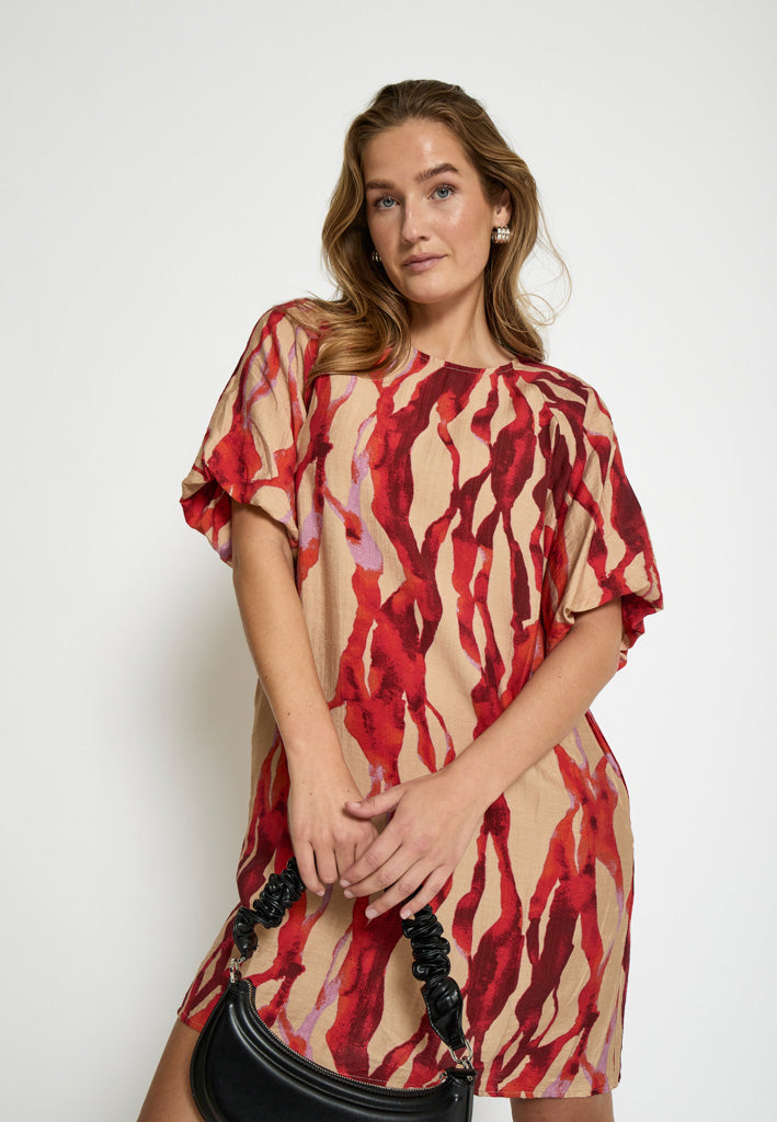 Minus MSRikki Short Dress Dress 4071P GRENADINE PRINT