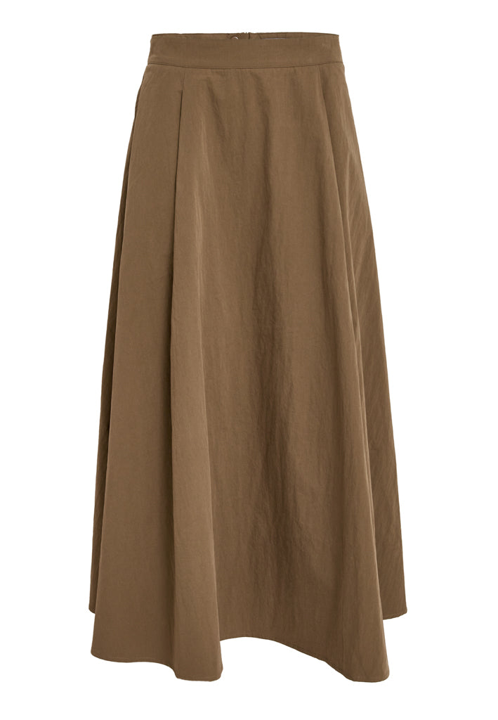 Minus MSRosea Midi Skirt Skirt 3681 Tiramisu