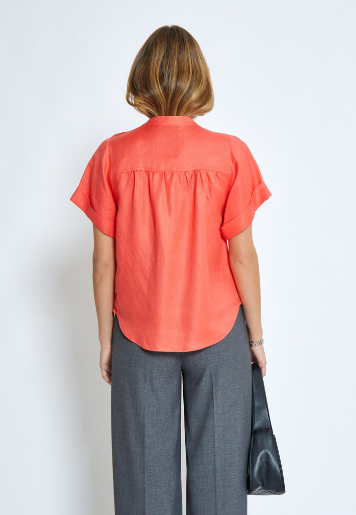 Minus MSSabbi Linen Blouse Blouse 641 Dubarry