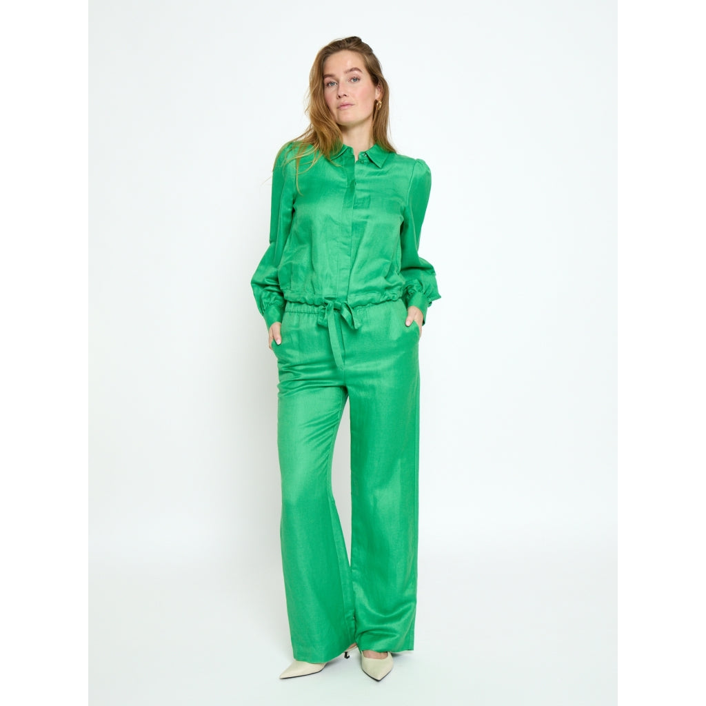 Minus MSSabbi Linen Pant Pant 3032 Greenbriar
