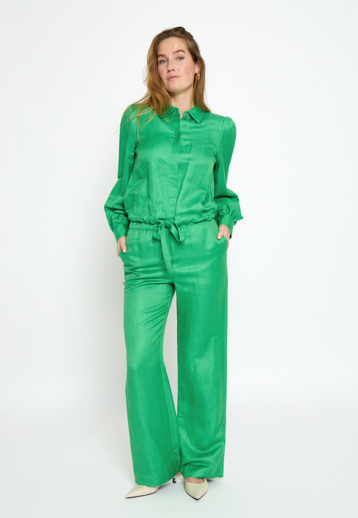 Minus MSSabbi Linen Pant Pant 3032 Greenbriar