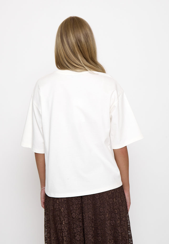 Minus MSSabine T-Shirt T-Shirt 235 Cloud Dancer