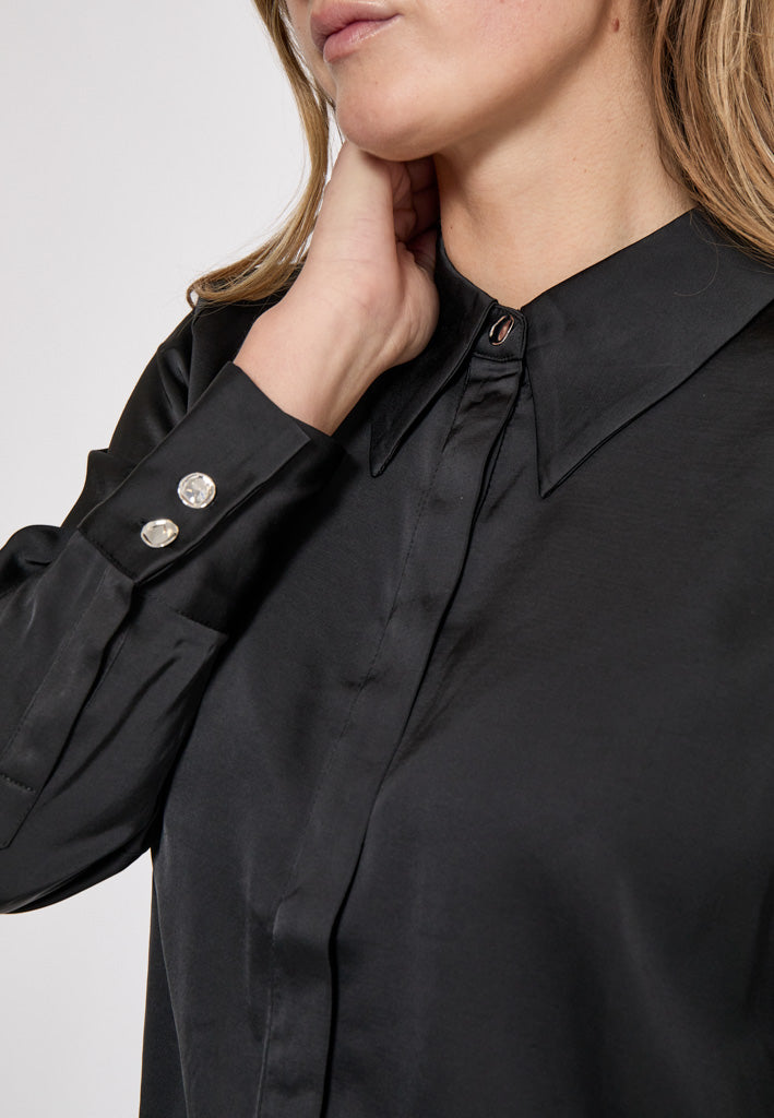 Minus MSSelva Fringe Shirt Shirt 100 Black
