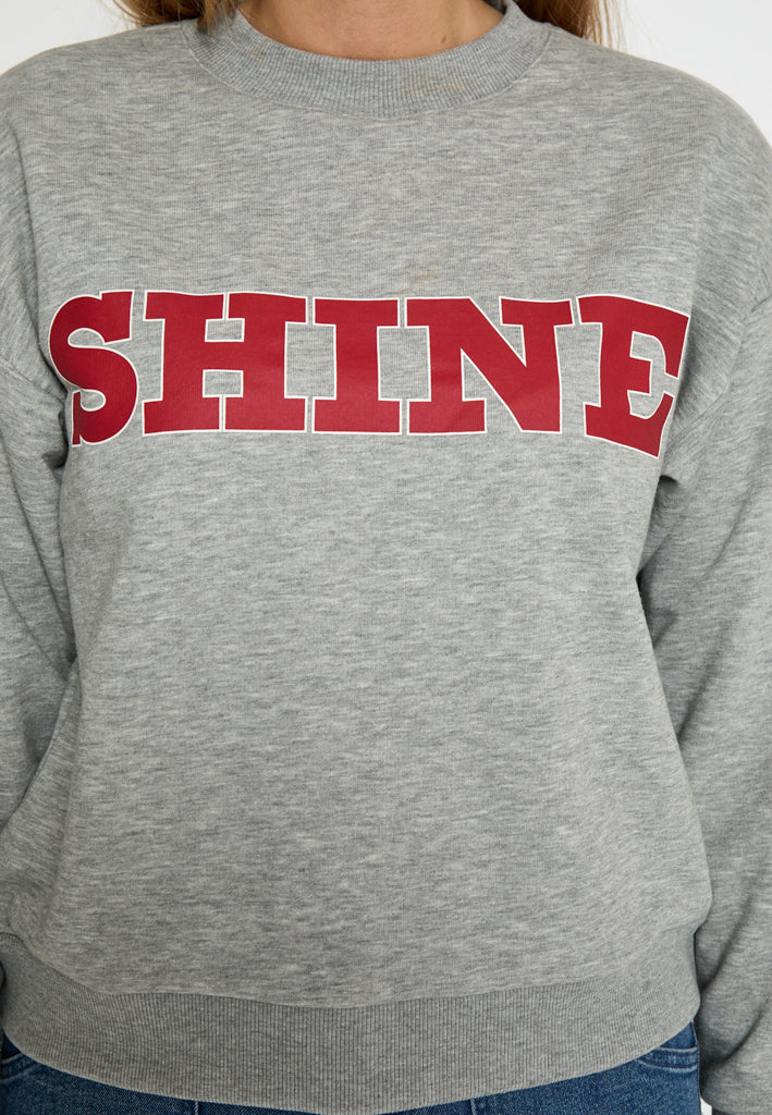 Minus MSSemia Sweat Sweatshirt 112M Light Grey Melange