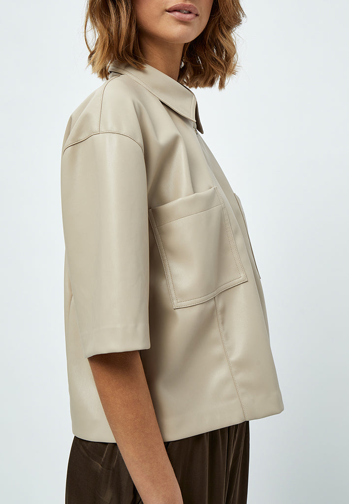 Minus MSSemma PU Shirt Shirt 397 Wood Smoke