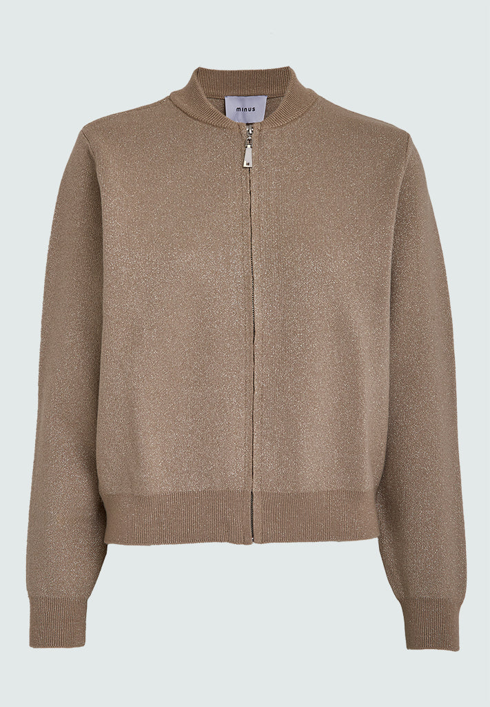 Minus MSShela Jacket Jacket 348MET Medal gold Metallic