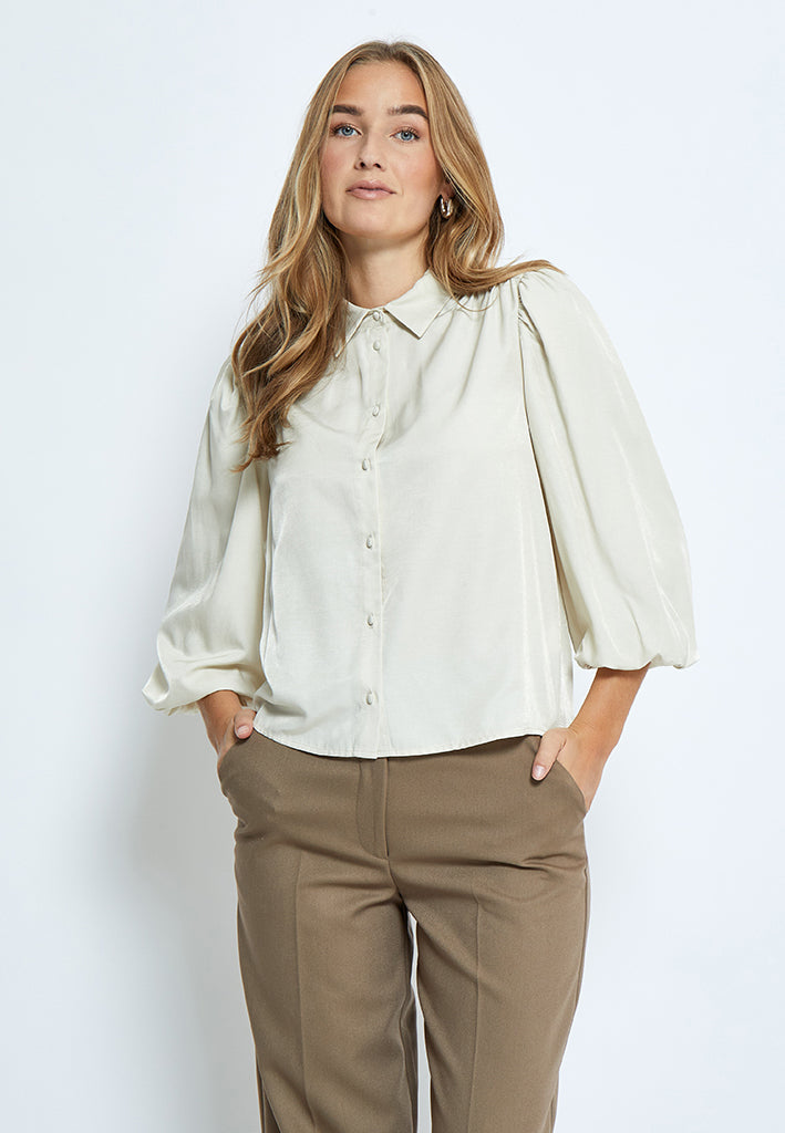 Minus MSSherina Shirt Shirt 0175 Light Birch