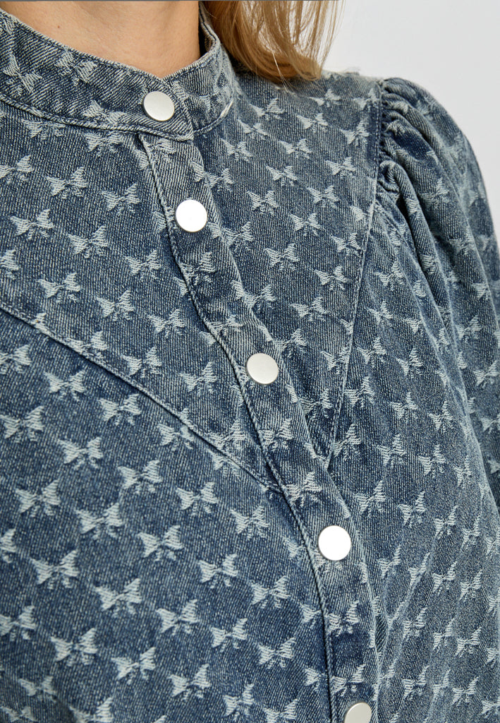 Minus MSSienne Shirt Shirt 001 Light Denim