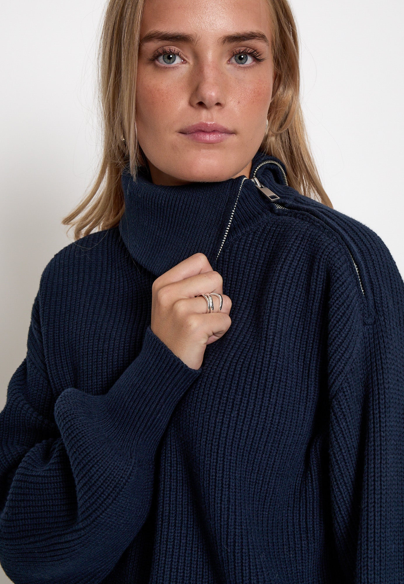 Minus MSSigrid Knit Pullover Pullover 2994 Sky Captain