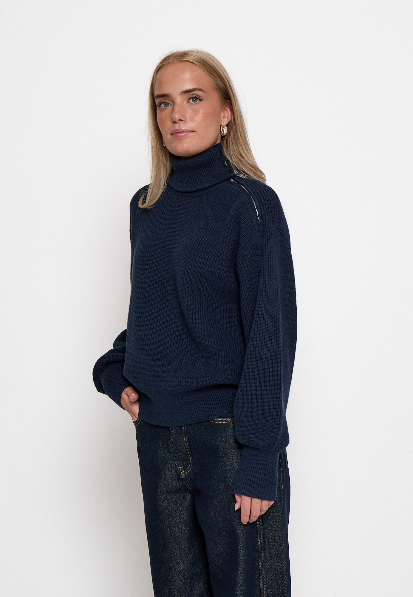 Minus MSSigrid Knit Pullover Pullover 2994 Sky Captain