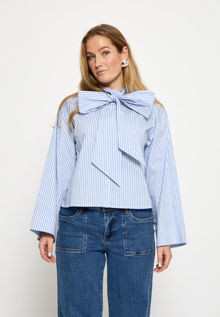 Minus MSSkye Shirt Shirt 2284S Skyway Blue Stripe