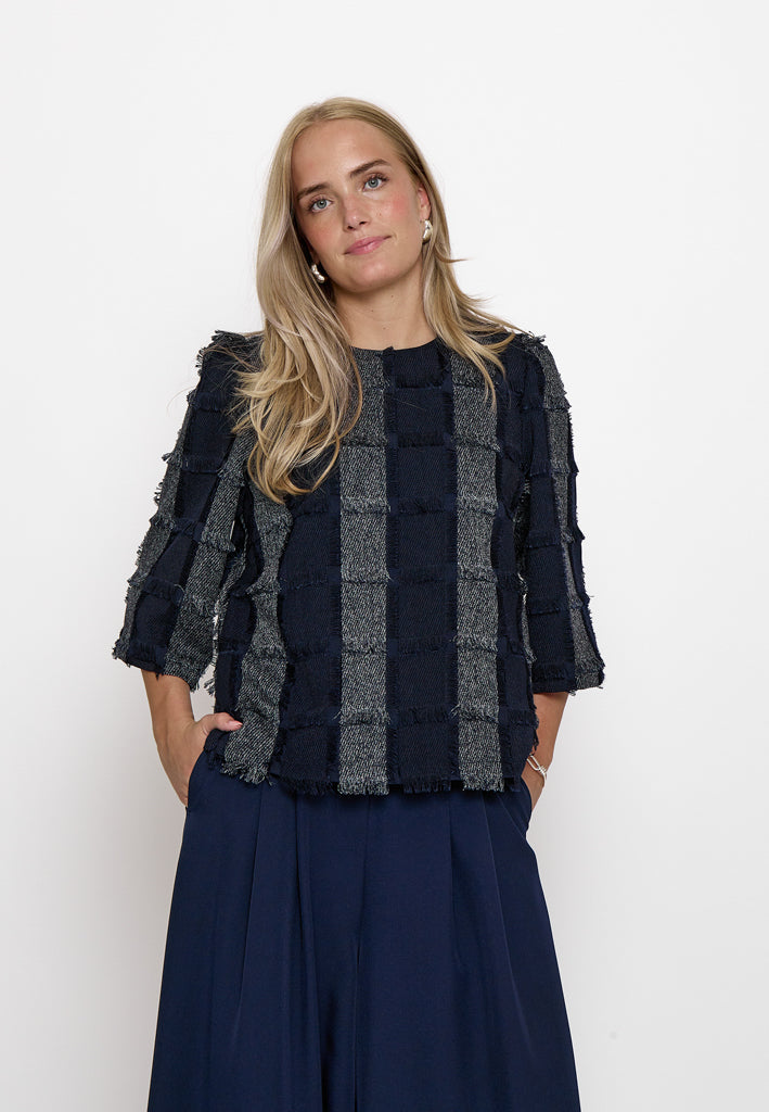 Minus MSSummer Blouse Blouse 2994 Sky Captain