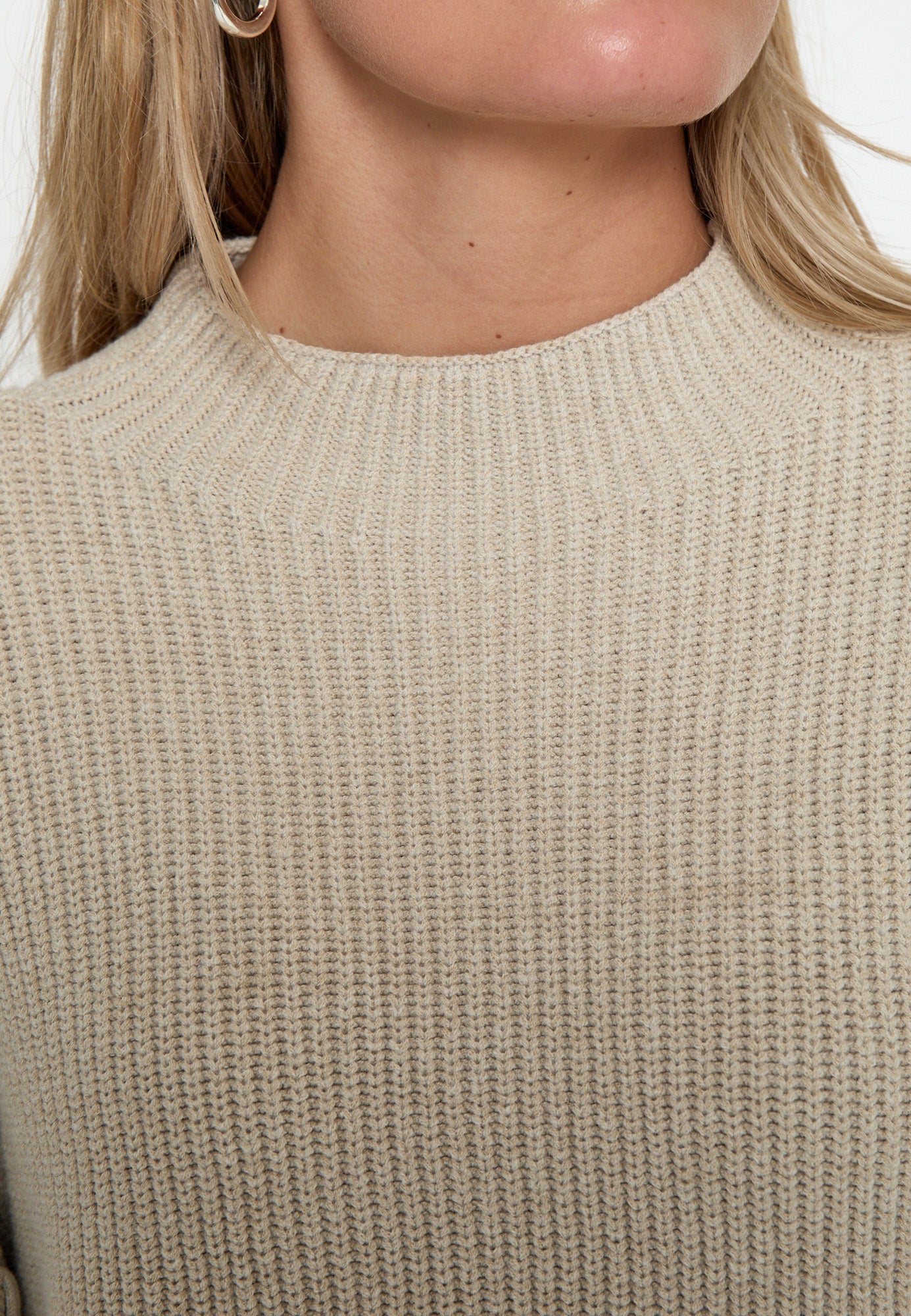 Minus MSSylvia Knit Pullover Pullover 9015 Sand Gray