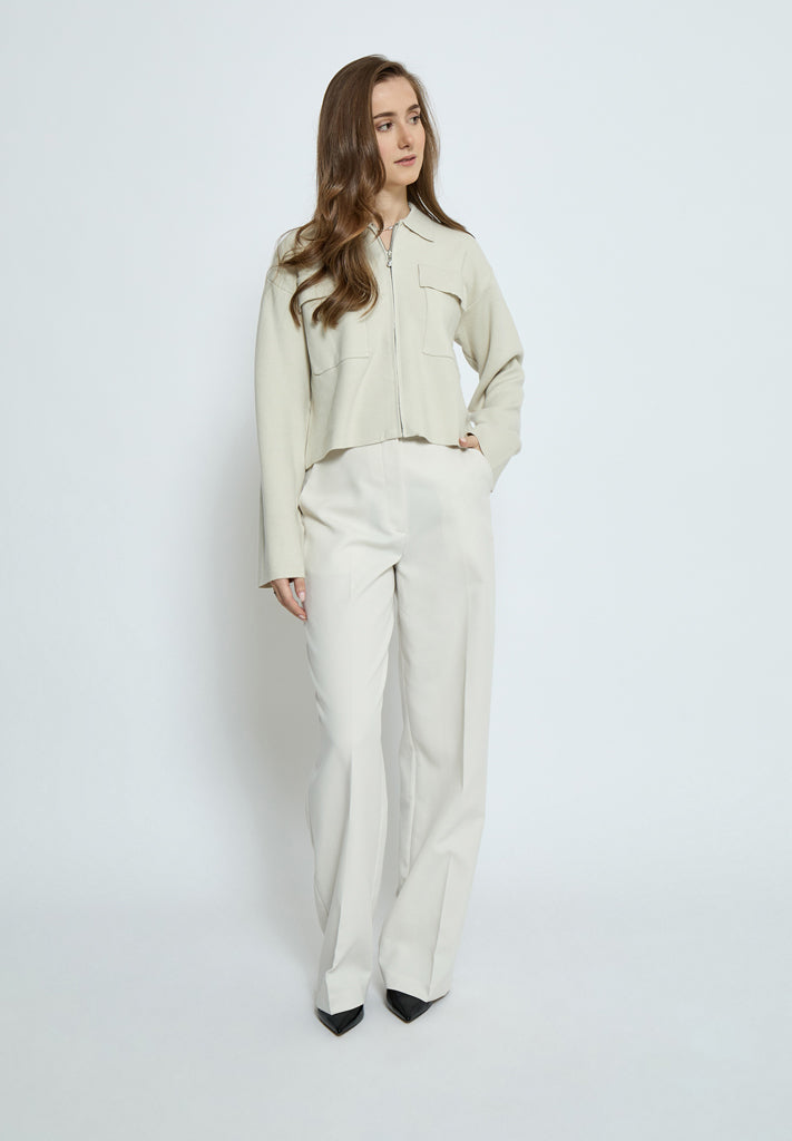 Minus MSTammy Cropped Jacket Jacket 0175 Light Birch