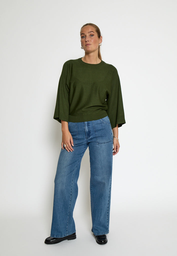 Minus MSTess Knit T-Shirt T-Shirt 3835 Rifle Green