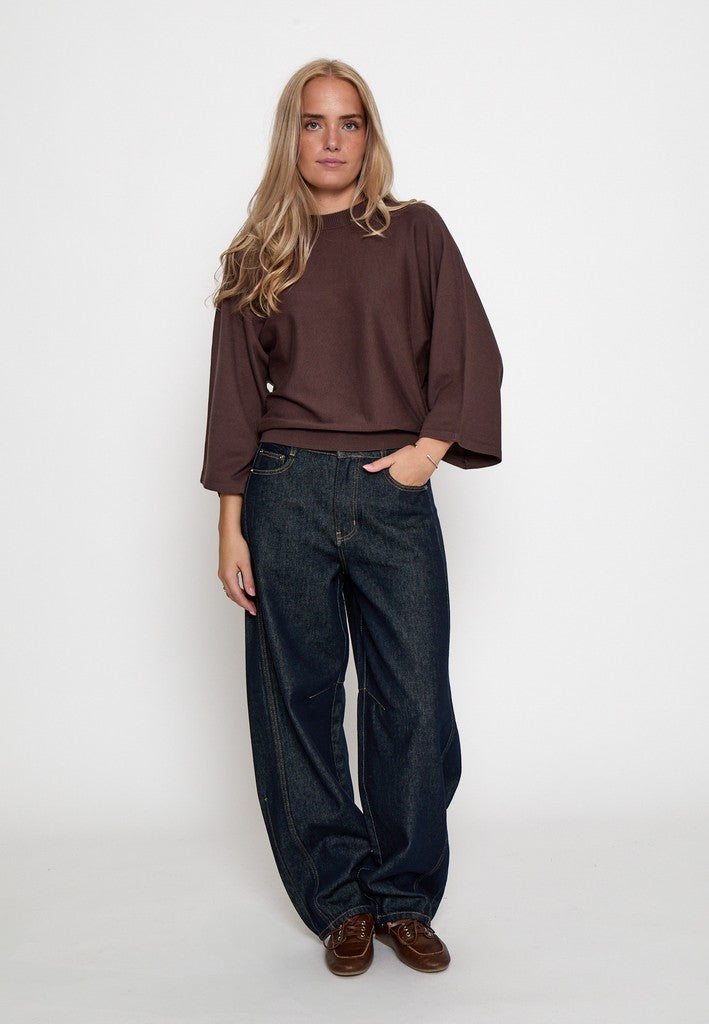 Minus MSTess Knit T-Shirt T-Shirt 5618 Bracken Brown