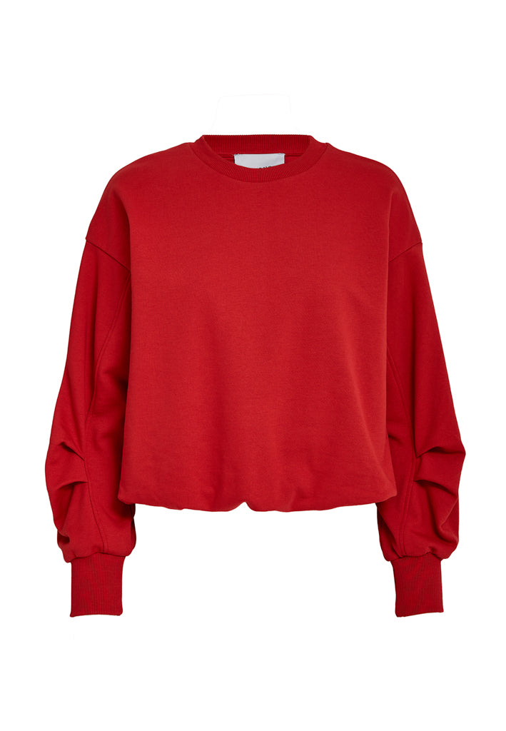 Minus MSTillea Sweat Sweatshirt 4089 Haute Red