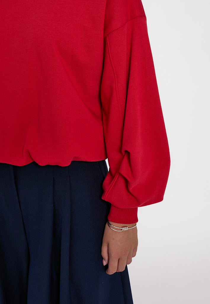 Minus MSTillea Sweat Sweatshirt 4089 Haute Red