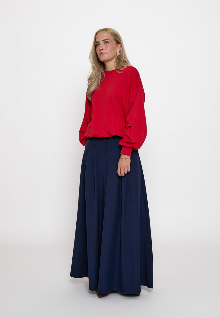 Minus MSTillea Sweat Sweatshirt 4089 Haute Red
