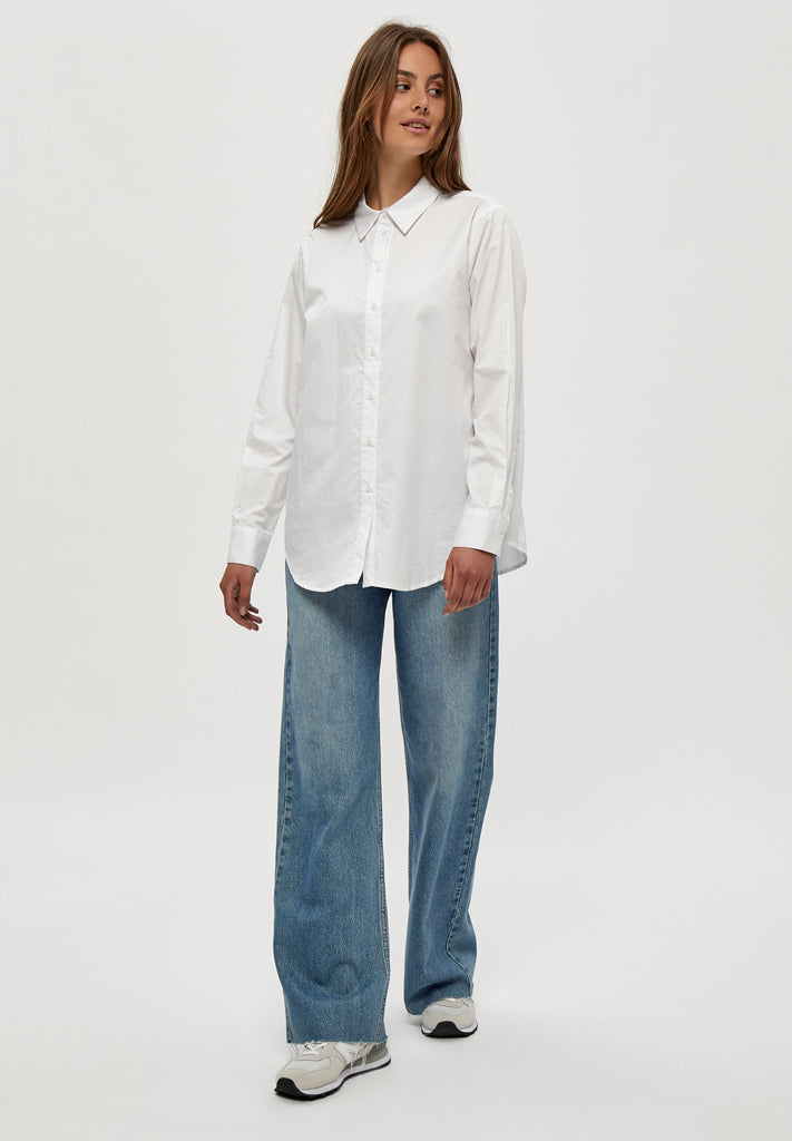 Minus MSVaia Oversize Shirt Shirt 200 White