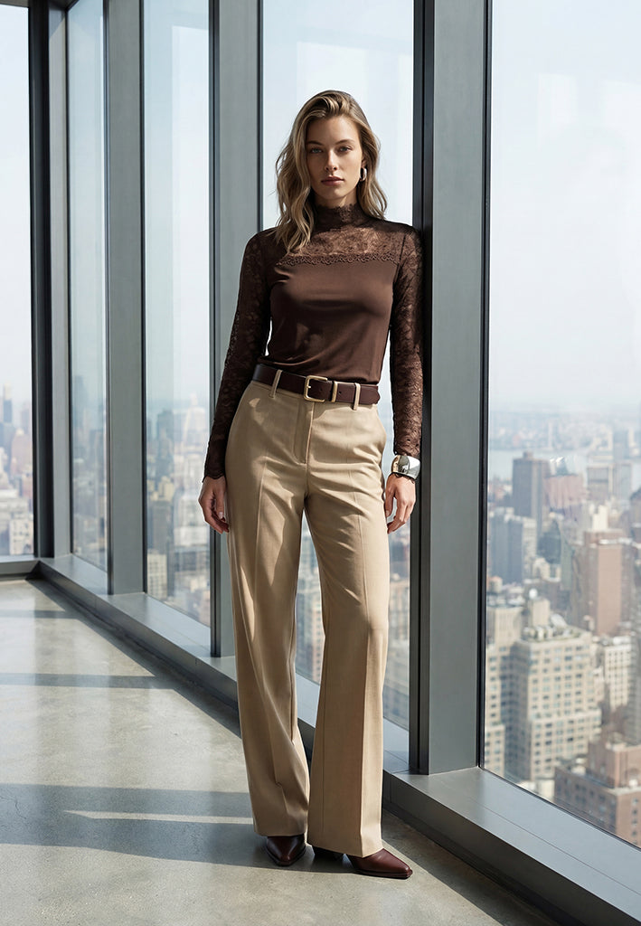 Minus MSVanessa Blouse Blouse 5618 Bracken Brown