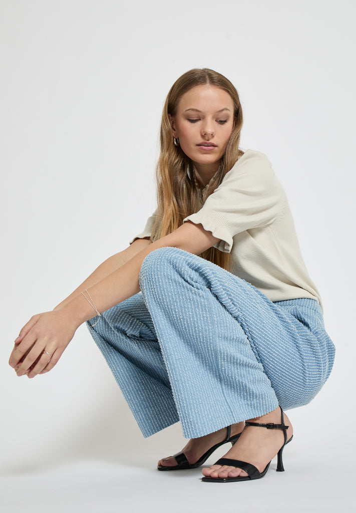 Minus MSVelmia HW Pants Jeans 001 Light Denim