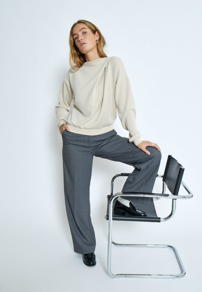 Minus MSVendea Sweat Sweatshirt 0175 Light Birch