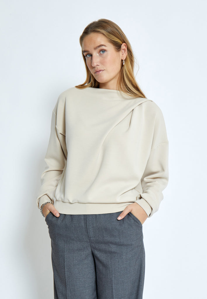 Minus MSVendea Sweat Sweatshirt 0175 Light Birch
