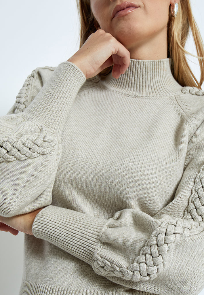 Minus MSVera Pullover Pullover 0175 Light Birch