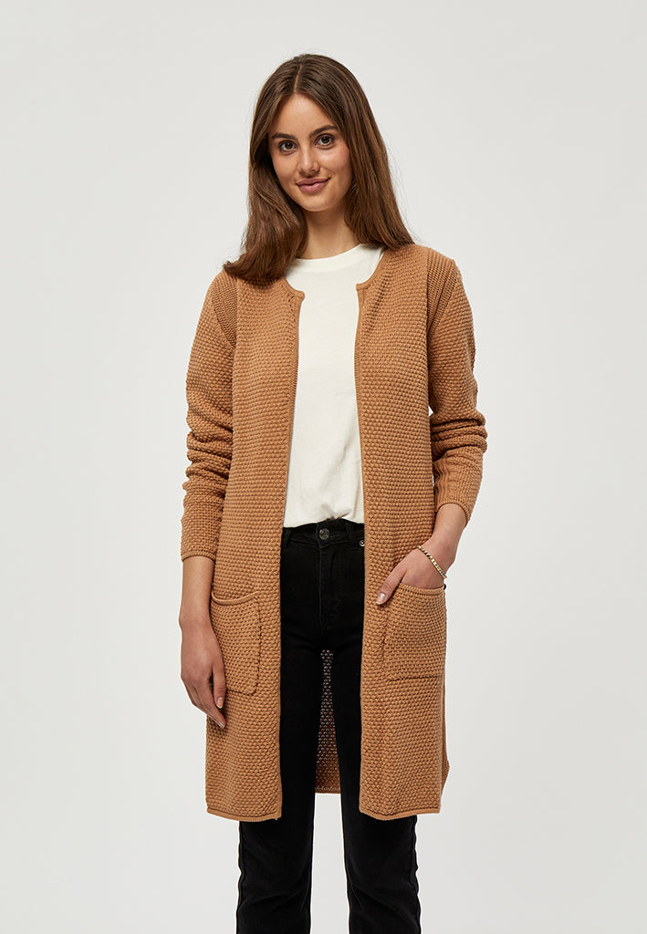 Minus MSVibe Cardigan Cardigans 721 Almond