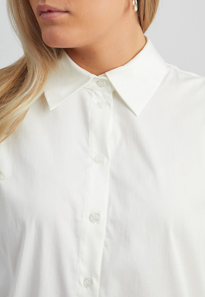 Minus MSVicky Oversize Shirt Shirt 235 Cloud Dancer