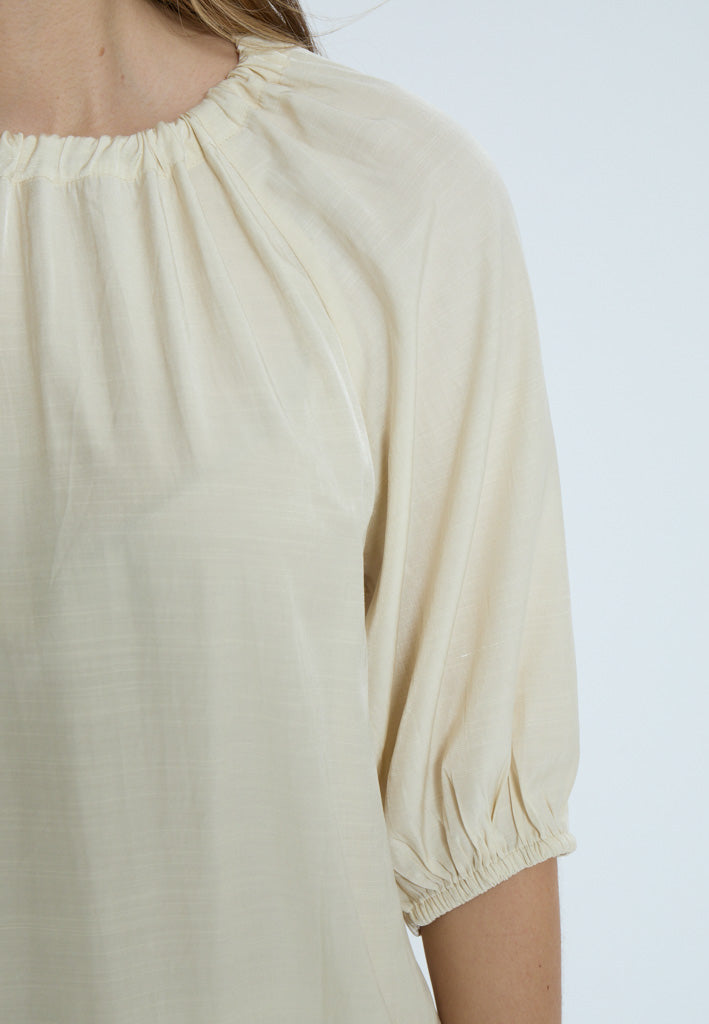 Minus MSVida Blouse Blouse 0175 Light Birch
