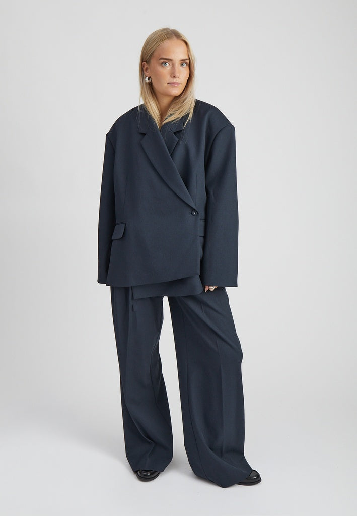 Minus MSVivianne Oversize Blazer Blazer 2994 Sky Captain