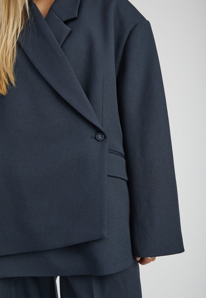 Minus MSVivianne Oversize Blazer Blazer 2994 Sky Captain